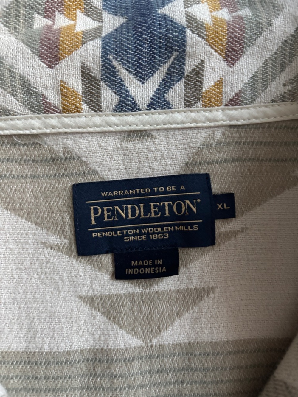 Pendleton Pullover Shirt - Picture 5 of 7